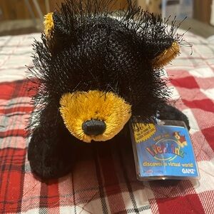 Webkinz Black Bear HM004 Retired